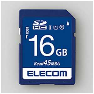 エレコム　ELECOM SDHCカード MF-FSU11Rシリーズ [16GB /Class10] MF-FS016GU11R