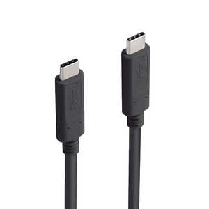 エレコム　ELECOM 1m USB-C ⇔ USB-C 3.1 Gen1ケーブル 充電･転送 USB PD対応 3A MPA-CC13A10NBK ブラック