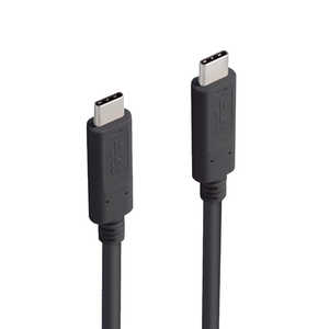 エレコム　ELECOM 2m USB-C ⇔ USB-C 3.1 Gen1ケーブル 充電･転送 USB PD対応 3A MPA-CC13A20NBK ブラック