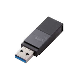 エレコム　ELECOM USBメモリ MF-RMU3ABKシリーズ ブラック [8GB /USB3.1 /USB TypeA /回転式] MF-RMU3A008GBK