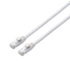 쥳 ELECOM CAT6A LAN֥ (1mۥ磻) LD-GPA/WH1