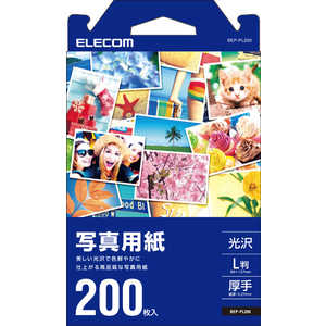 エレコム　ELECOM 写真用光沢紙/厚手/L判/200枚 BEP-PL200