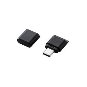 エレコム　ELECOM USB3.1 Type-C対応 microSD専用カードリーダーライター 直挿しタイプ (ブラック)  MR3C-C012BK
