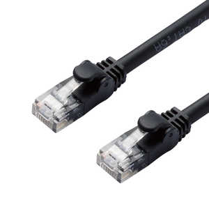 エレコム　ELECOM CAT6A LANケｰブル やわらか(2m･ブラック) LD-GPAYC/BK2