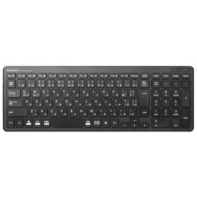 エレコム ELECOM キーボード (Mac/Windows11対応) ［ワイヤレス /USB