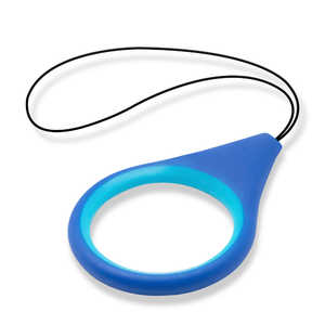 エレコム　ELECOM スマホ用ストラップ フィンガーストラップ イタリアンソフトレザー ネイビー PSTFHVNV