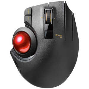 エレコム　ELECOM マウス トラックボール EX-G PRO [光学式 /無線(ワイヤレス) /8ボタン /USB] ブラック M-XPT1MRXBK