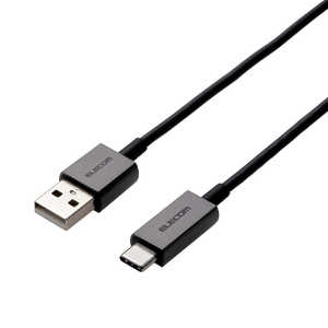 エレコム　ELECOM 0.3m USB-C⇔USB-A 2.0ケーブル 充電･転送 MPA-XACCL03BK
