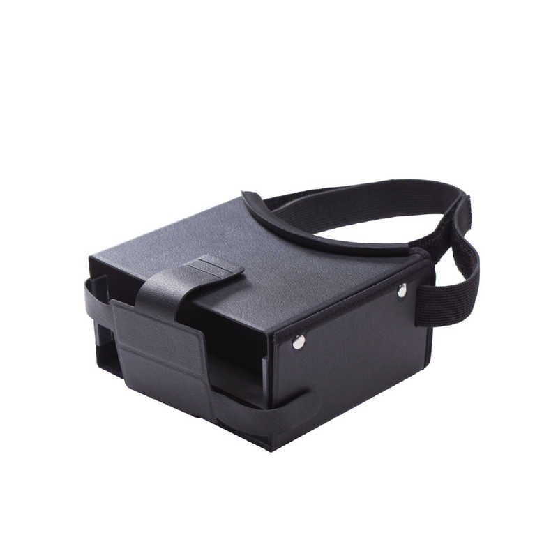 エレコム　ELECOM エレコム　ELECOM VRグラス 1眼レンズ 組み立てタイプ ブラック P-VR1G02BK P-VR1G02BK