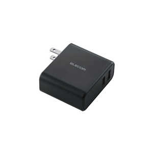 エレコム　ELECOM タブレット/スマートフォン対応 [USB給電] AC充電器 QuickCharge3.0対応 5.4A出力 USB2ポート MPA-ACUQ02BK