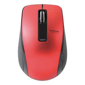 エレコム　ELECOM 【アウトレット】BlueLEDマウス/Bluetooth4.0対応/Bluetooth/3ボタン/レッド M-BT19BBRD