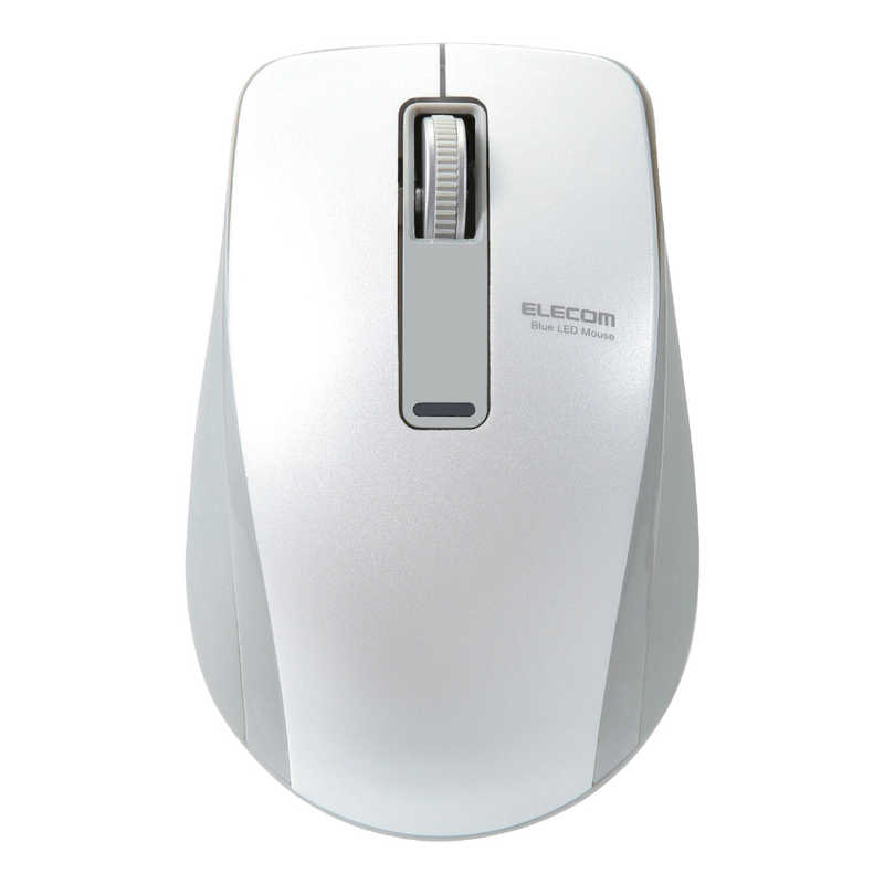 エレコム　ELECOM エレコム　ELECOM 【アウトレット】BlueLEDマウス/Bluetooth4.0対応/Bluetooth/3ボタン/ホワイト M-BT19BBWH M-BT19BBWH