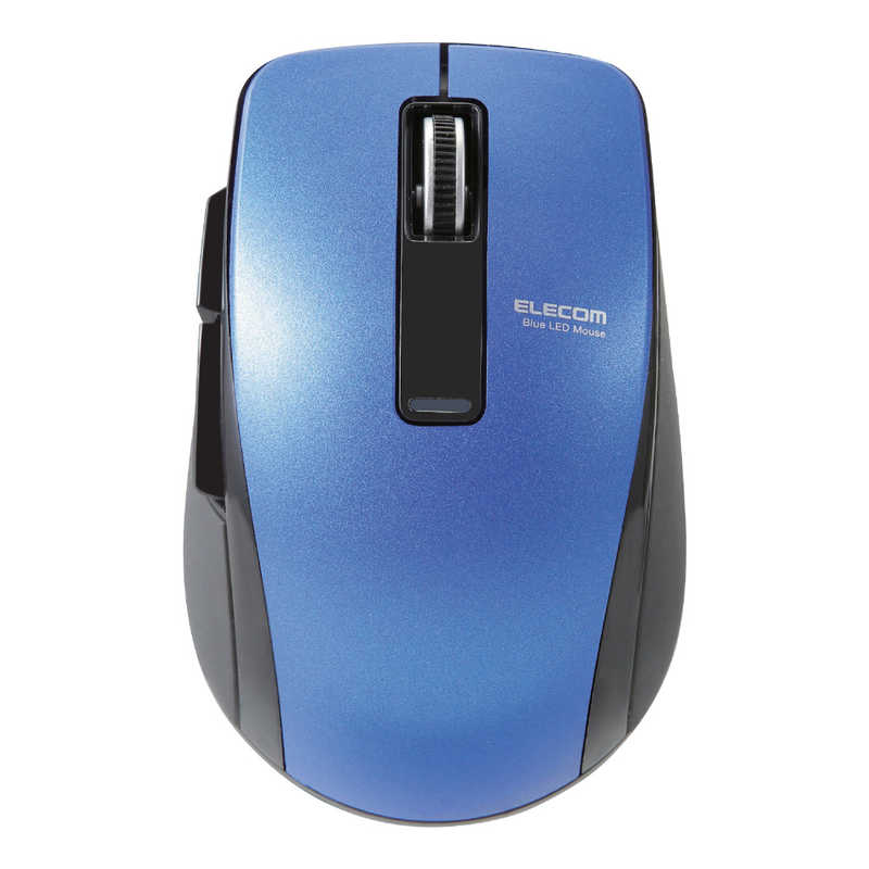 エレコム　ELECOM エレコム　ELECOM BlueLEDマウス/Bluetooth4.0対応/Bluetooth/5ボタン/ブルー M-BT20BBBU M-BT20BBBU