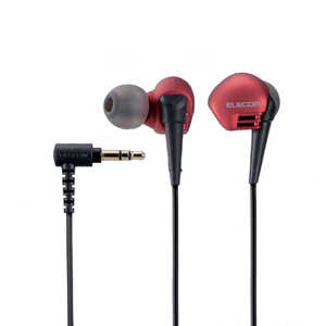 エレコム　ELECOM カナル型イヤホン EHP-GB10AXRD