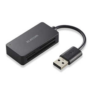 쥳 ELECOM ꡼饤 ѥ SD+microSD+CFб MR-A015XBK