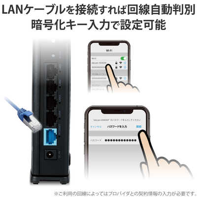 エレコム ELECOM 無線LANルーター(Wi-Fiルーター) ac/n/a/g/b 目安