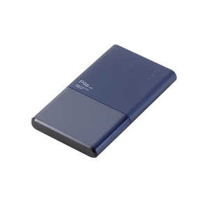 エレコム　ELECOM モバイルバッテリー ブルー [3000mAh /1ポート /microUSB /充電タイプ] DE-M05-N3015