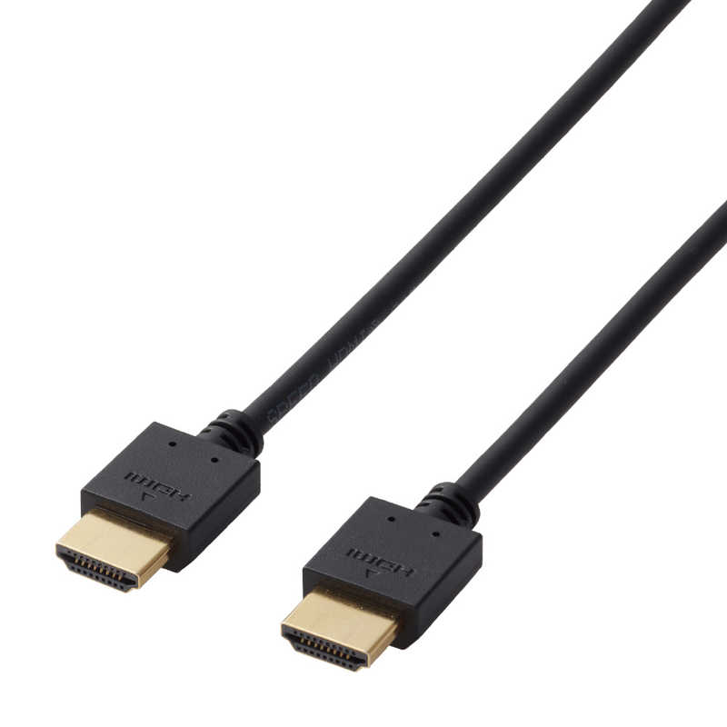 エレコム　ELECOM エレコム　ELECOM HDMIケーブル ブラック [0.7m /HDMI⇔HDMI /スタンダードタイプ /4K対応] DH-HD14EB07BK DH-HD14EB07BK