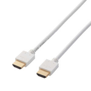 쥳 ELECOM HDMI֥ ۥ磻 [1m /HDMIHDMI /ɥ /4Kб] DH-HD14EB10WH