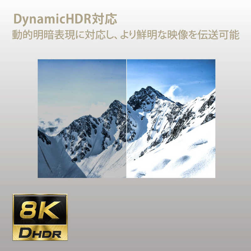 ELECOM エレコム DH-HD21E10BK スタンダードタイプ HDMI⇔HDMI 1m HDMIケーブル ブラック イーサネット対応