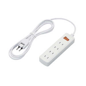 エレコム ELECOM 省エネタップ 一括スイッチ 4個口 2m ホワイト T-E3CA-2420WH エレコム ELECOM 省エネタップ 一括スイッチ 4個口 2m ホワイト T-E3CA-2420WH