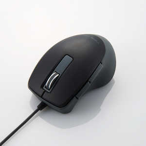 エレコム　ELECOM マウス TIPS AIR ブラック [BlueLED /有線 /5ボタン /USB] M-TP20UBSXBK