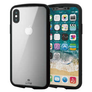 쥳 ELECOM iPhone XS 5.8 TOUGH SLIM LITE ꥢ PM-A18BTSLCCR