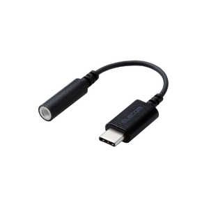 エレコム ELECOM TypeーCー4極φ3.5mmステレオミニプラグ変換ケーブル/デザイン耐久/ブラック EHP-C35DS01BK エレコム ELECOM TypeーCー4極φ3.5mmステレオミニプラグ変換ケーブル/デザイン耐久/ブラック EHP-C35DS01BK