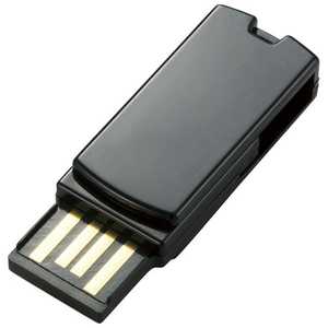 エレコム　ELECOM USBメモリ MF-RSU2BKシリーズ ブラック [16GB /USB2.0 /USB TypeA /回転式] MF-RSU216GBK