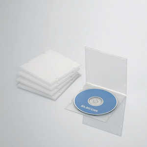 쥳 ELECOM CD/DVD/Blu-rayбǼॱ(1Ǽ5å) CCD-JPCS5CR