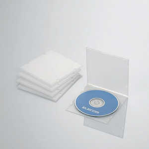 エレコム ELECOM CD/DVD/Blu-ray対応収納スリムケース(1枚収納×5セット) CCD-JPCS5CR エレコム ELECOM CD/DVD/Blu-ray対応収納スリムケース(1枚収納×5セット) CCD-JPCS5CR