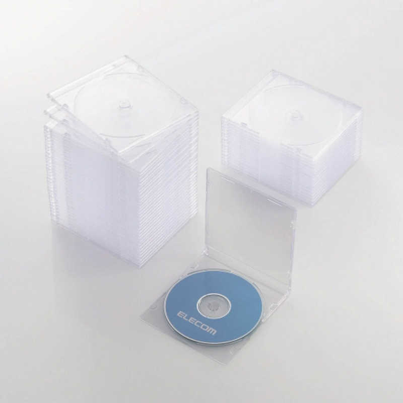 エレコム Elecom Cd Dvd Blu Ray対応収納スリムケース 1枚収納 50セット クリア Ccd Jscs50cr の通販 カテゴリ パソコン 周辺機器 プリンター エレコム Elecom 家電通販のコジマネット 全品代引き手数料無料