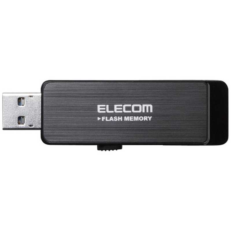 エレコム　ELECOM エレコム　ELECOM USBメモリー[32GB/USB3.0/スライド式] MF-ENU3A32GBK MF-ENU3A32GBK
