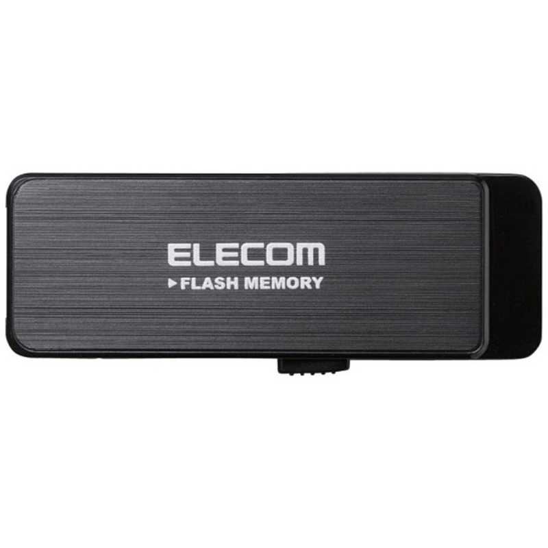 エレコム　ELECOM エレコム　ELECOM USBメモリー[16GB/USB3.0/スライド式] MF-ENU3A16GBK MF-ENU3A16GBK