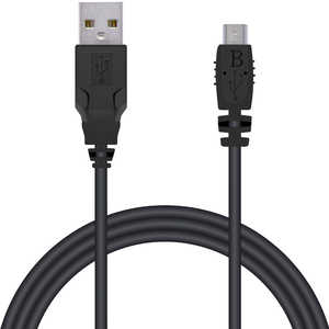 エレコム　ELECOM USB2.0ケーブル micro-Bタイプ for PlayStation4 1m ブラック 