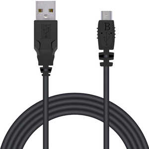 エレコム　ELECOM USB2.0ケーブル micro-Bタイプ for PlayStation4 2m ブラック 