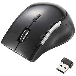 エレコム　ELECOM ワイヤレスBlueLEDマウス｢2.4GHz･USB｣M-BL22DBシリｰズ(5ボタン) M-BL22DBBK