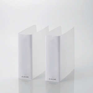 エレコム ELECOM DVD・CD不織布ケース専用ファイル(12枚ファイリング×2冊・クリア) CCD-B01WCR エレコム ELECOM DVD・CD不織布ケース専用ファイル(12枚ファイリング×2冊・クリア) CCD-B01WCR