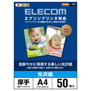 エレコム　ELECOM エプソンプリンタ対応光沢紙 EJK-EGNA450