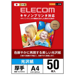 エレコム　ELECOM キヤノンプリンタ対応光沢紙 EJK-CGNA450