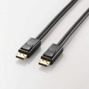 エレコム ELECOM 「4K対応」DisplayPortケーブル(3.0m) CAC-DP1230BK エレコム ELECOM 「4K対応」DisplayPortケーブル(3.0m) CAC-DP1230BK
