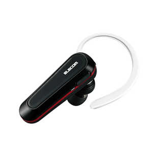 エレコム　ELECOM ヘッドセット ブラック [ワイヤレス(Bluetooth) /片耳 /イヤフックタイプ] LBT-HPS03PCBK