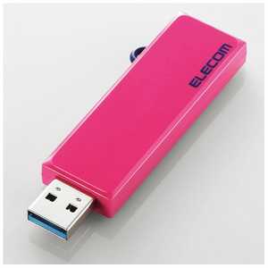 エレコム　ELECOM USBメモリ ピンク [16GB /USB3.0 /USB TypeA /スライド式] MF-KCU316GPN