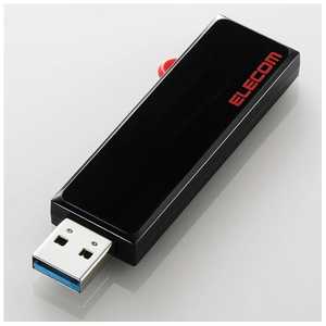 エレコム　ELECOM USBメモリ ブラック [32GB /USB3.0 /USB TypeA /スライド式] MF-KCU332GBK