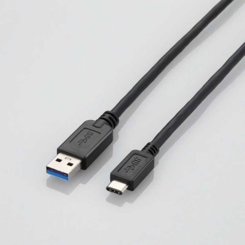 エレコム　ELECOM エレコム　ELECOM USB3.1ケーブル(A-TypeC/1.5m) USB3-AC15BK USB3-AC15BK