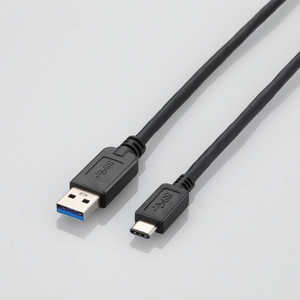 쥳 ELECOM USB3.1֥(A-TypeC/2.0m) USB3-AC20BK