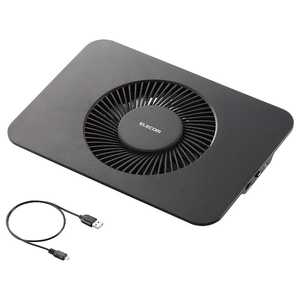エレコム　ELECOM ノートPC用クーラー ｢USB接続｣静音･強冷タイプ(12.1~14型対応) SX-CL21BK