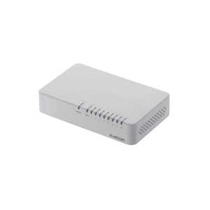 エレコム　ELECOM スイッチングハブ｢8ポｰト･100/10Mbps･ACアダプタ｣プラスチック筐体 EHC-F08PA-JW