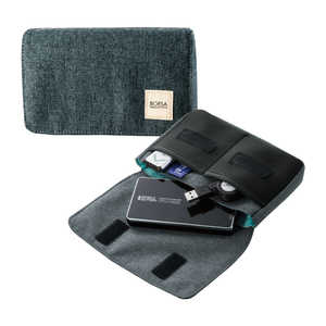 エレコム ELECOM マルチ収納ポーチ(コンパクトタイプ) BMA‐GP05BK (ブラック) エレコム ELECOM マルチ収納ポーチ(コンパクトタイプ) BMA‐GP05BK (ブラック)