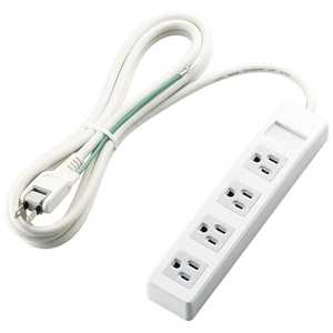 エレコム ELECOM ソケット・タップ T-T1B-3425WH エレコム ELECOM ソケット・タップ T-T1B-3425WH